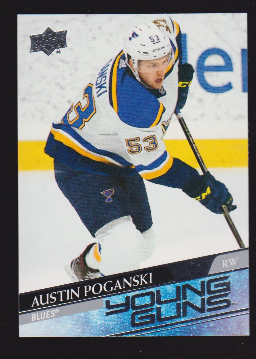 (image for) 2020-21 Upper Deck #460 Austin Poganski YG RC